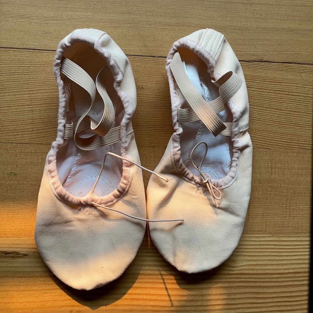 Canvas ballet slippers